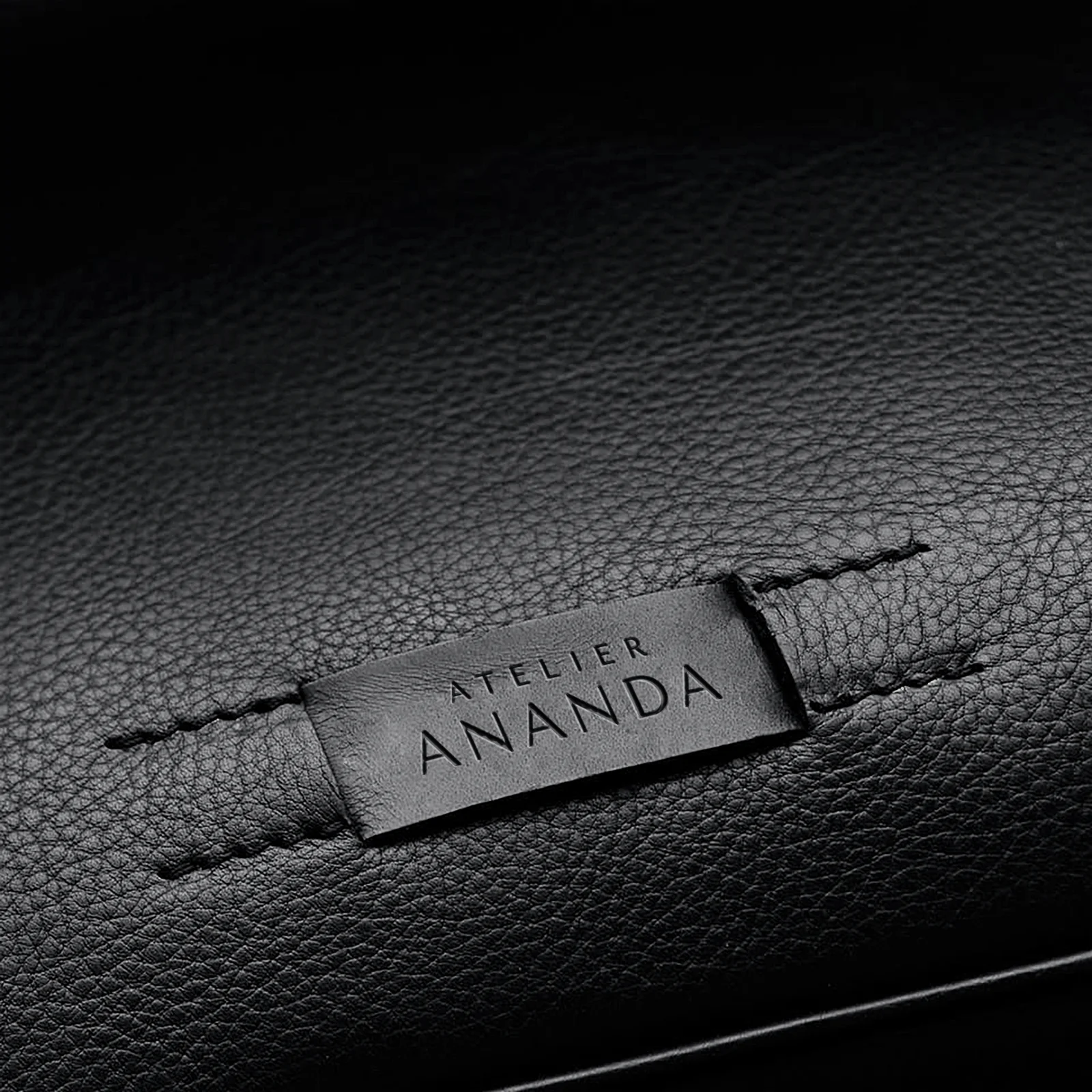 Leather tag — Atelier Ananda