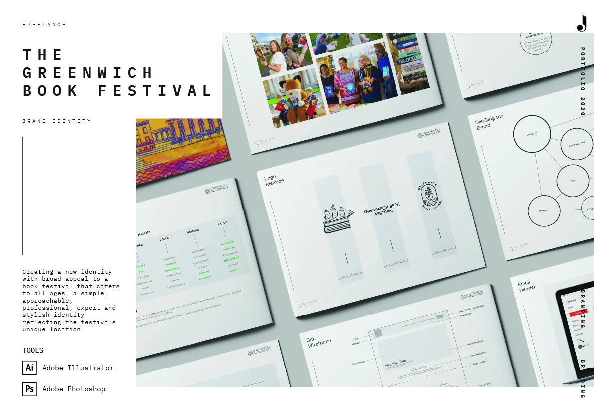 Editorial spread — Greenwich Book Festival